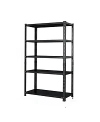 Household storage rack, adjustable display rack, basement balcony storage rack, carbon steel storage rack, 120cm 50cm 180cm, five floors