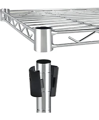 Simple Deluxe Heavy Duty 1-Shelf Shelving, Adjustable Storage Units