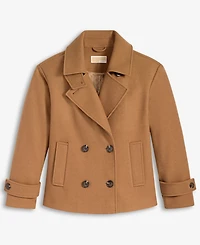 Michael Michael Kors Women's Double-Breasted Coat, Exclusively at Macy's