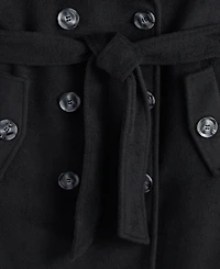 Steve Madden Women's Double-Breasted Belted Trench Coat
