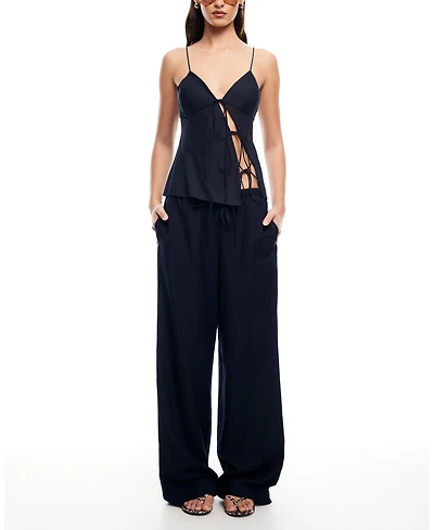 Lioness Women's Linen-Blend Idyllic Pants