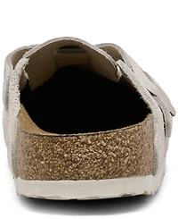 Birkenstock Women's Boston Soft Footbed Suede Leather Clogs from Finish Line