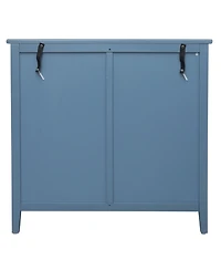 Streamdale 3 Drawer Cabinet,Natural rattan,American Furniture,Suitable for bedroom, living room, study
