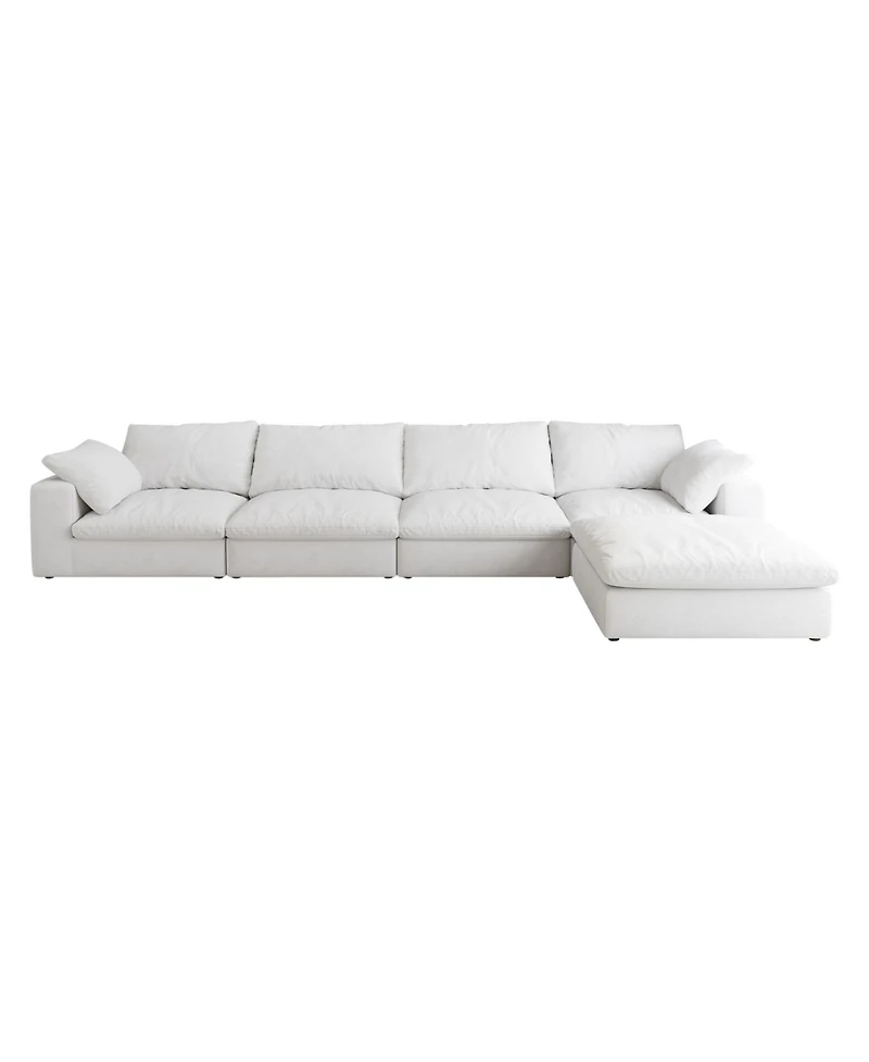 Streamdale Cloud Modular Sectional Sofa, 4-Seater L-Shaped Comfort Couch