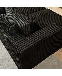 Streamdale 87" Oversized Sectional Chaise, Reclining Sofa Bed