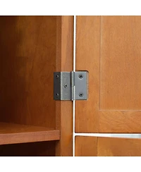 Streamdale 72" Storage Cabinet with Doors & Shelves, Oak(75 characters)