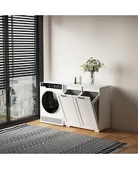 Streamdale Laundry Cabinet, with 2 Removable Liner Bags