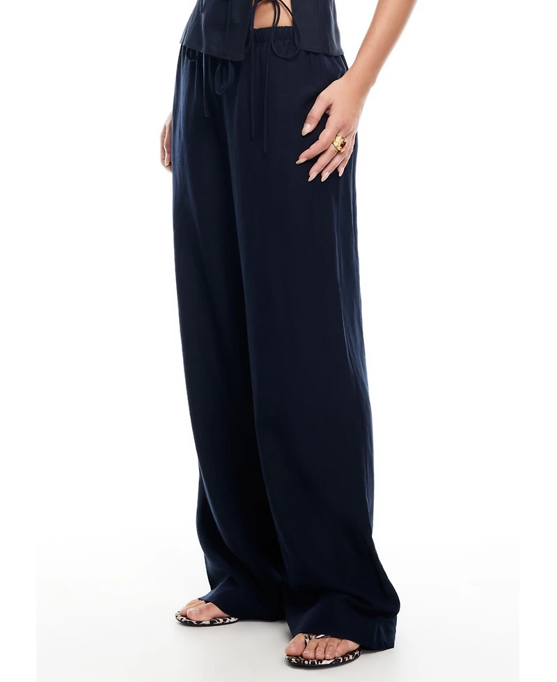 Lioness Women's Linen-Blend Idyllic Pants