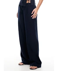 Lioness Women's Linen-Blend Idyllic Pants