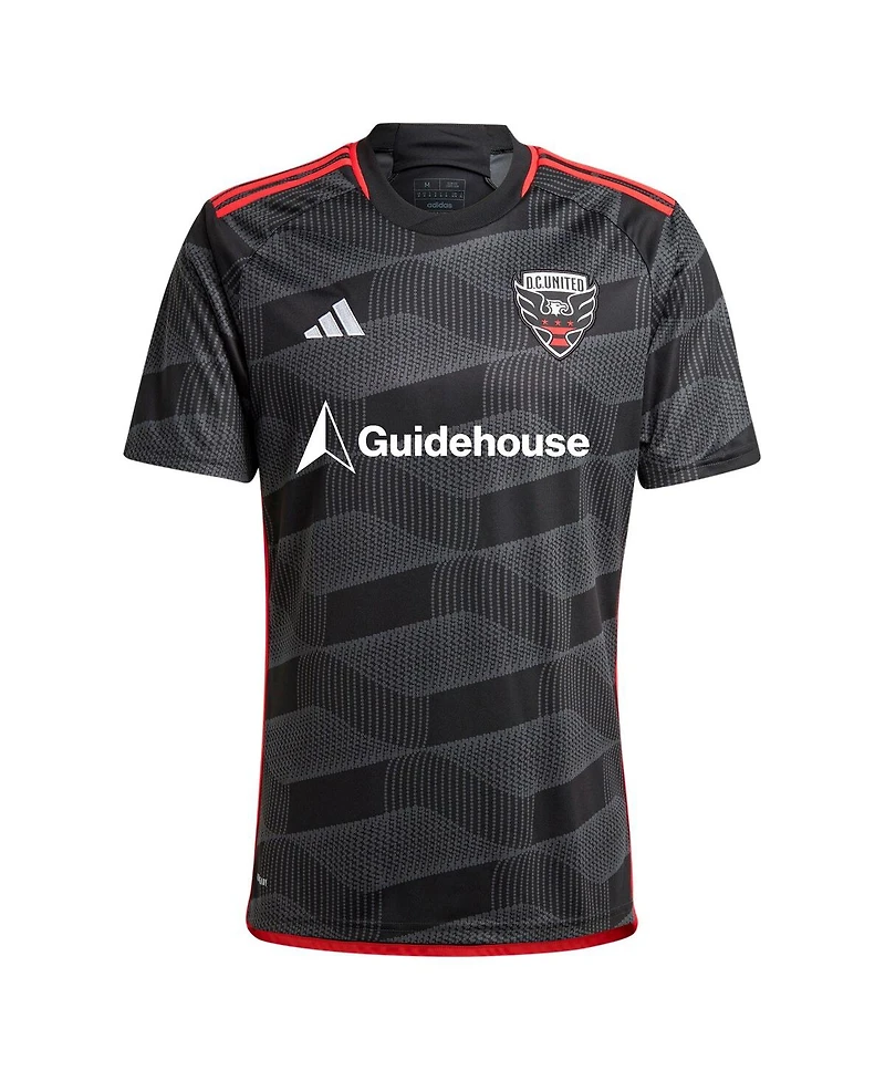 Adidas Men's Christian Benteke Black D.c. United 2024 The Icon Kit Replica Player Jersey
