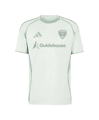 Adidas Men's Light Green D.c. United 2025 One Planet Pre-Match Jersey