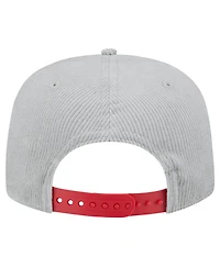 New Era Men's Gray Tampa Bay Buccaneers Corduroy Golfer Adjustable Hat