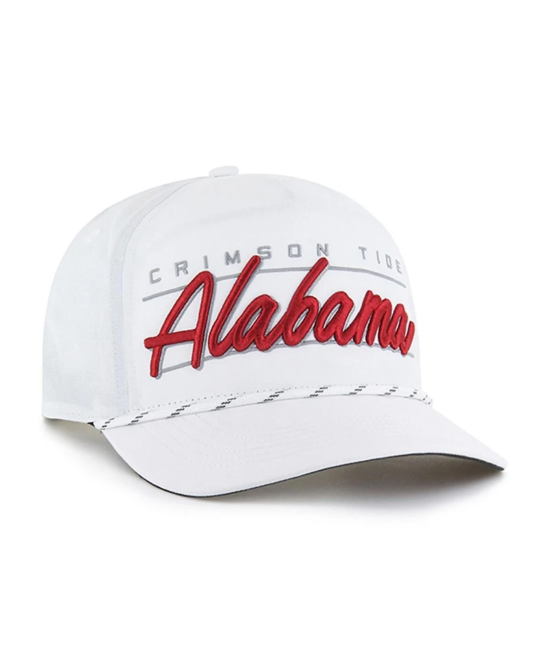 '47 Brand Men's White Alabama Crimson Tide Condor Hitch Brrr Adjustable Hat