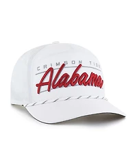 '47 Brand Men's White Alabama Crimson Tide Condor Hitch Brrr Adjustable Hat