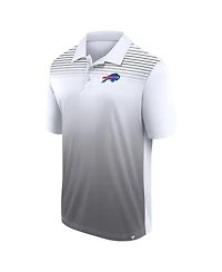 Logo Athletic Men's White/Gray Buffalo Bills Sandlot Game Polo Shirt