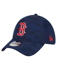 New Era Men's Navy Boston Red Sox Subtle Camo 39THIRTY Flex Hat