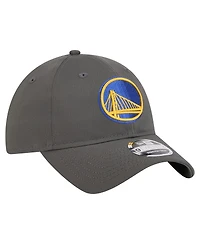 New Era Men's Charcoal Golden State Warriors Active Ripstop 9TWENTY Adjustable Hat