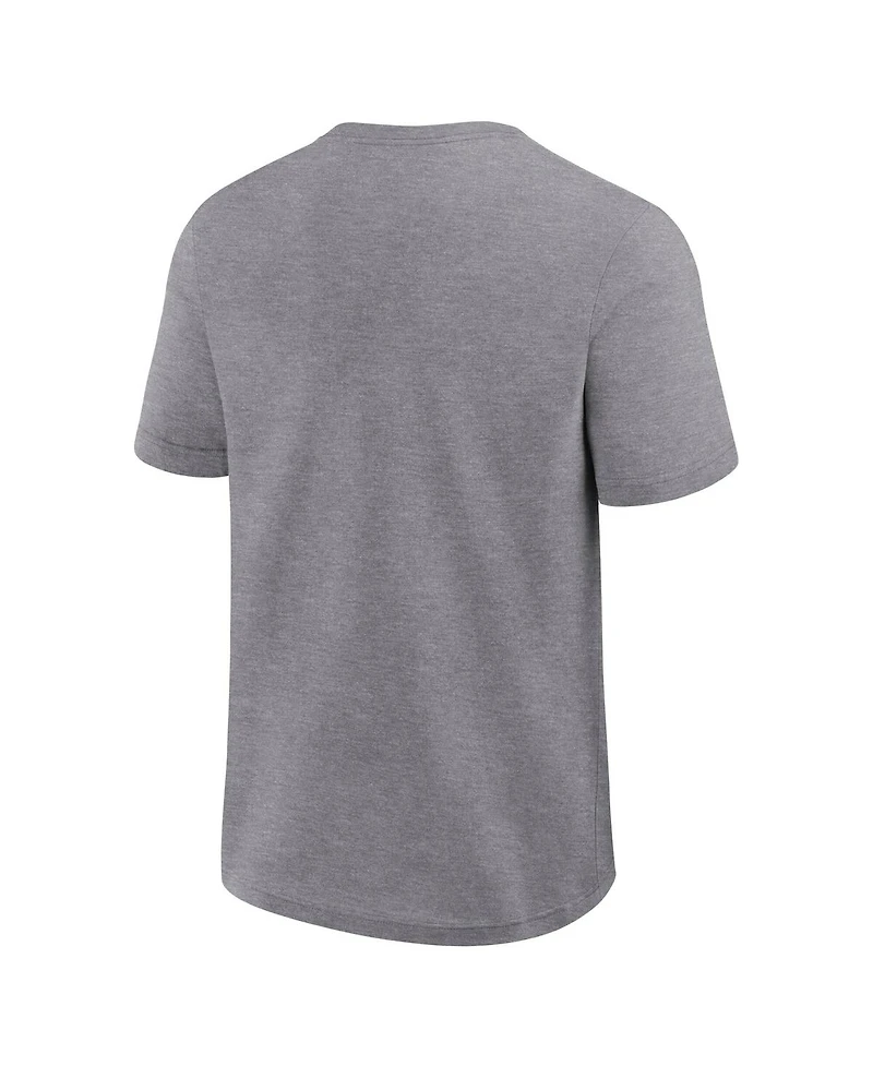 Fanatics Men's Heather Gray San Diego Padres Top Notch T-Shirt
