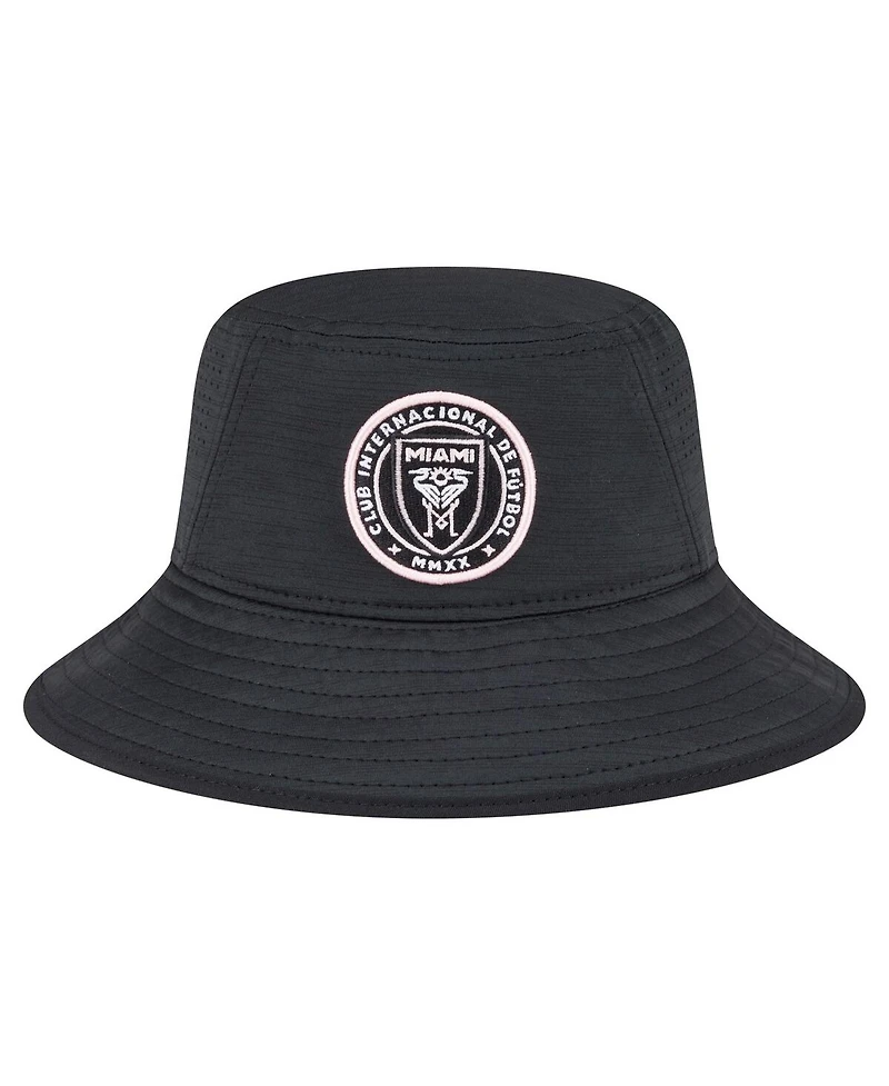 New Era Men's Black Inter Miami Cf Digi Bucket Hat