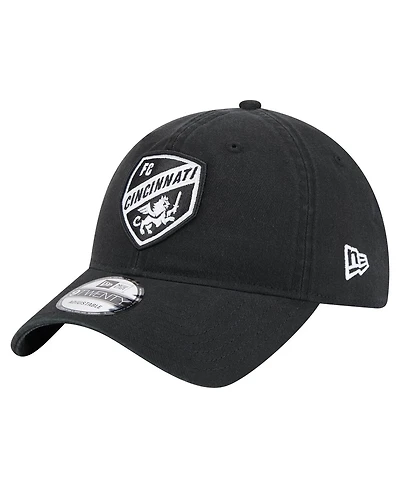 New Era Men's Black Fc Cincinnati 2025 Kickoff 9TWENTY Adjustable Hat
