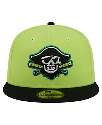 New Era Men's Green Bradenton Marauders Copa de la Diversion 59FIFTY Fitted Hat