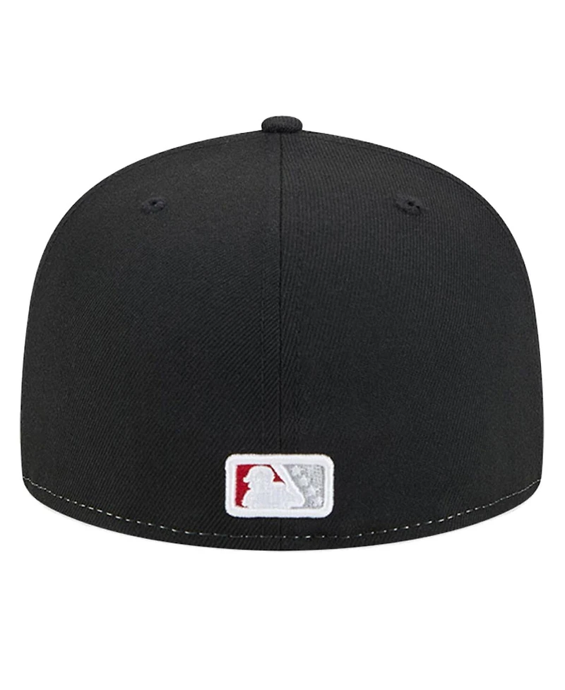 New Era Men's Black Albuquerque Isotopes Copa de la Diversion 59FIFTY Fitted Hat