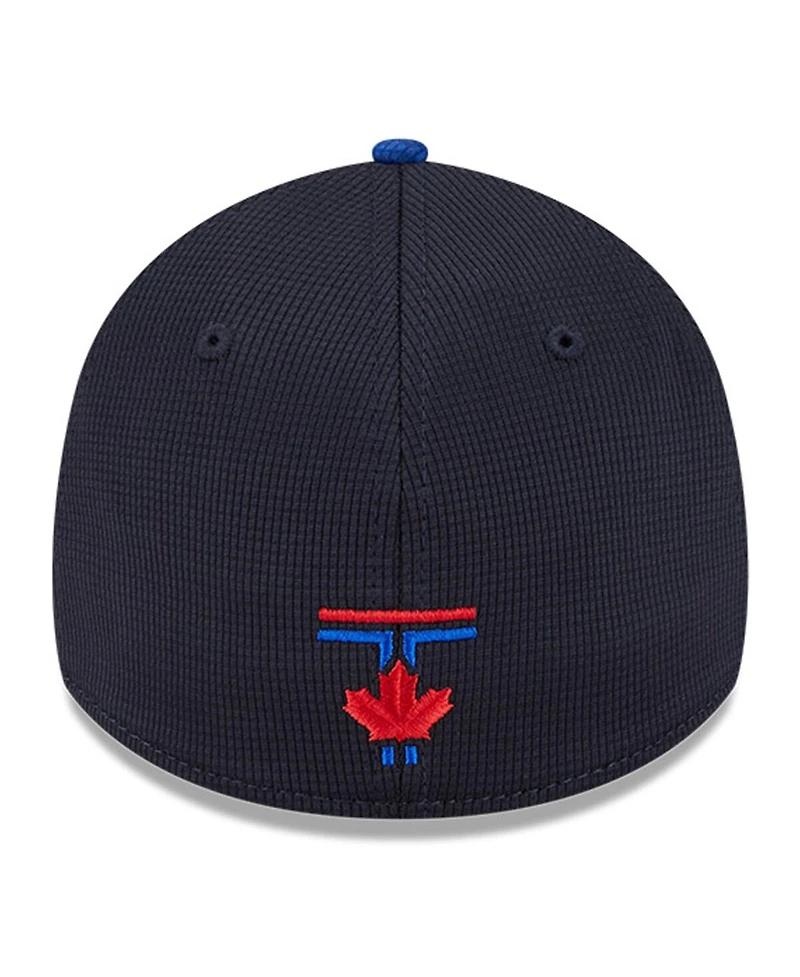 New Era Men's Navy/Royal Toronto Blue Jays City Connect Batting Practice 39THIRTY Flex Hat