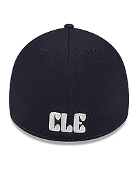 New Era Men's Navy/White Cleveland Guardians City Connect Batting Practice 39THIRTY Flex Hat