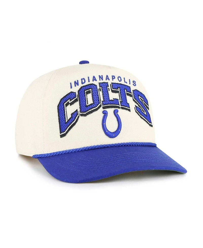 '47 Brand Men's Cream Indianapolis Colts Pomona Rope Adjustable Hitch Hat