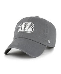 '47 Brand Women's Gray Cincinnati Bengals Bright Side Clean Up Adjustable Hat