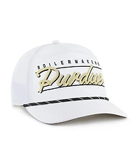 '47 Brand Men's White Purdue Boilermakers Condor Hitch Brrr Adjustable Hat