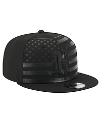 New Era Men's Black Houston Texans Independent 9FIFTY Snapback Hat