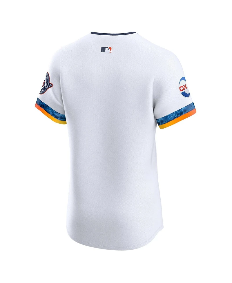 Nike Men's White Houston Astros 2025 City Connect Elite Jersey