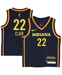 Nike Preschool Caitlin Clark Navy Indiana Fever Explorer Edition Victory Jersey
