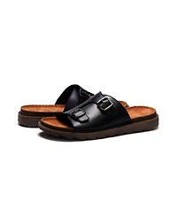 A. Veer Men's Havana Double Strap Sandals