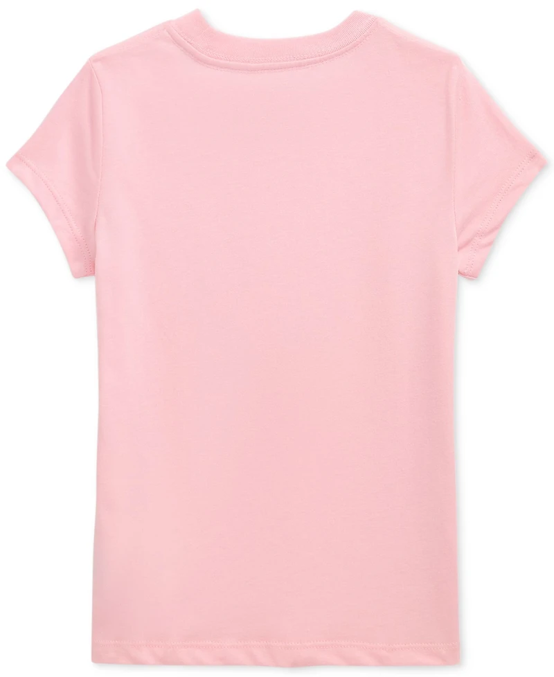 Polo Ralph Lauren Toddler and Little Girls Bear Cotton Jersey T-Shirt