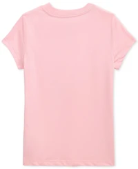 Polo Ralph Lauren Toddler and Little Girls Bear Cotton Jersey T-Shirt