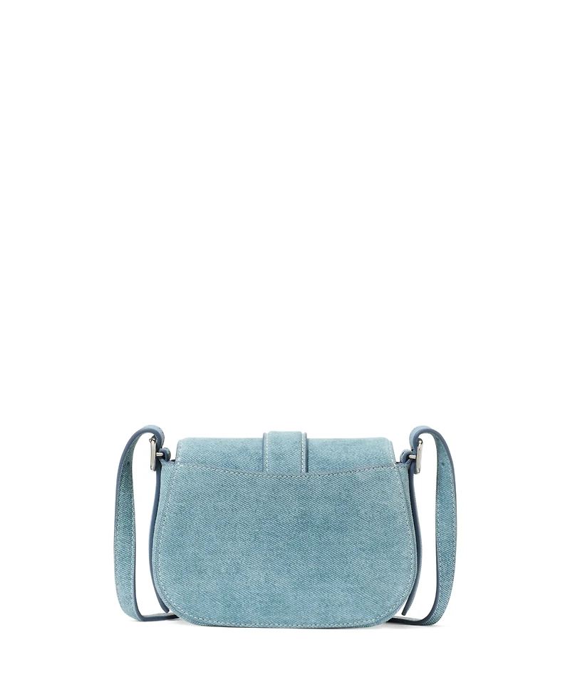 Kate Spade New York Nouveau Denim Mini Saddle Bag