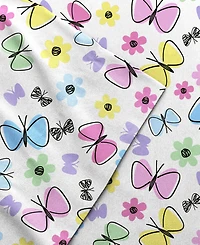 Dream Factory Sweet Butterfly 4-Pc. Sheet Set, Full