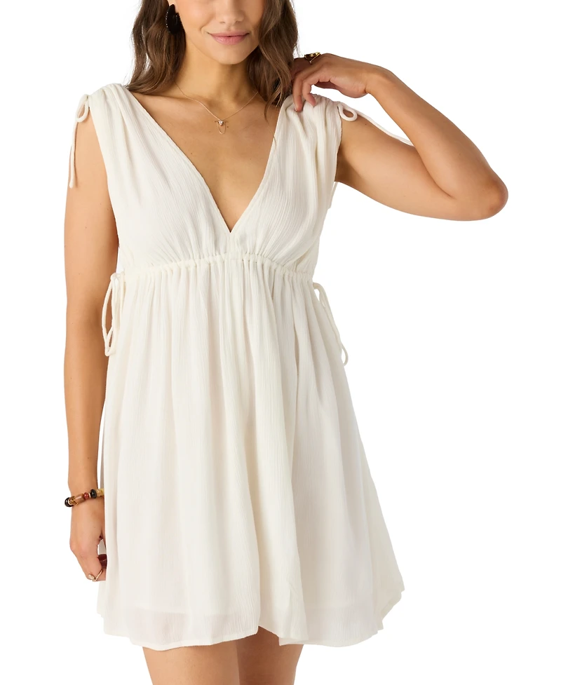O'Neill Juniors' Madeleine Drawstring Mini Dress