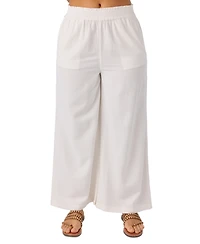 O'Neill Juniors' Sanders Woven Flowy Pull-On Pants