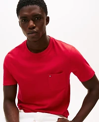 Tommy Hilfiger Men's Essential Solid Pocket T-Shirt