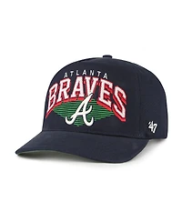 '47 Brand Men's Navy Atlanta Braves Pomona Hitch Adjustable Hat