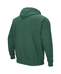 Colosseum Men's Green Binghamton Bearcats Arch Logo 3.0 Pullover Hoodie
