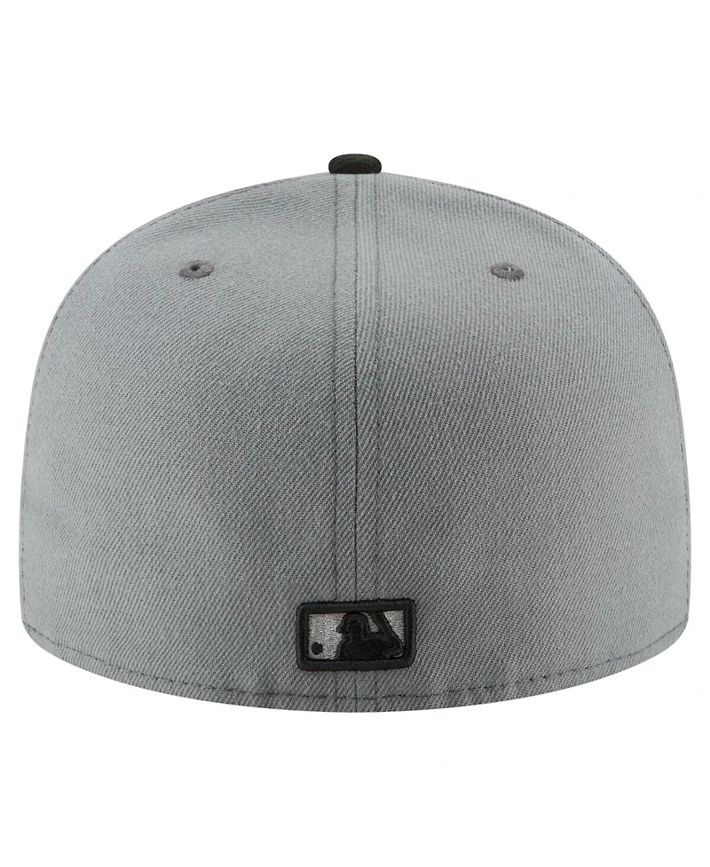 New Era Men's Gray Chicago White Sox 125th Anniversary 59FIFTY Fitted Hat