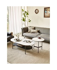 Streamdale Metal Accent End Table, Black, Small