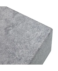 Streamdale Modern Gray Mdf Coffee Table (43.3"x21.6"x17.2")