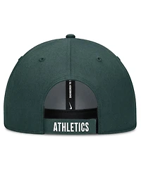 Nike Men's White/Green Athletics Club Performance Adjustable Hat