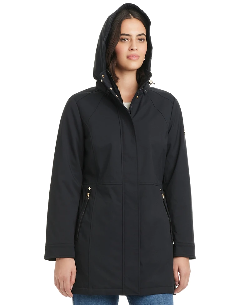 Jones New York Women's Hooded Softshell Coat