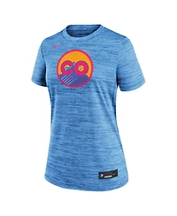 Nike Women's Blue Colorado Rockies 2025 City Connect Authentic Collection Velocity Performance T-Shirt